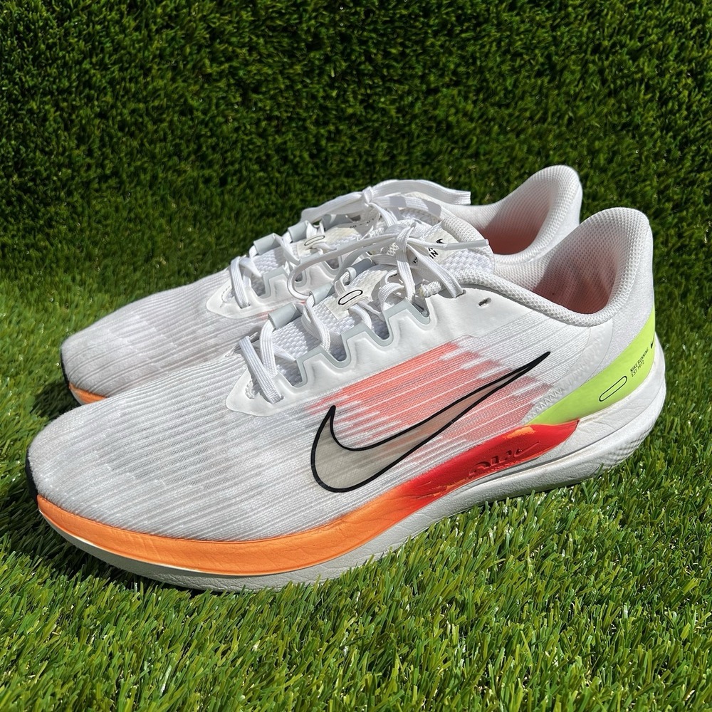 Nike Shoes Men Size 13 Air Winflo 9 Running Athletic DD6203-100 White